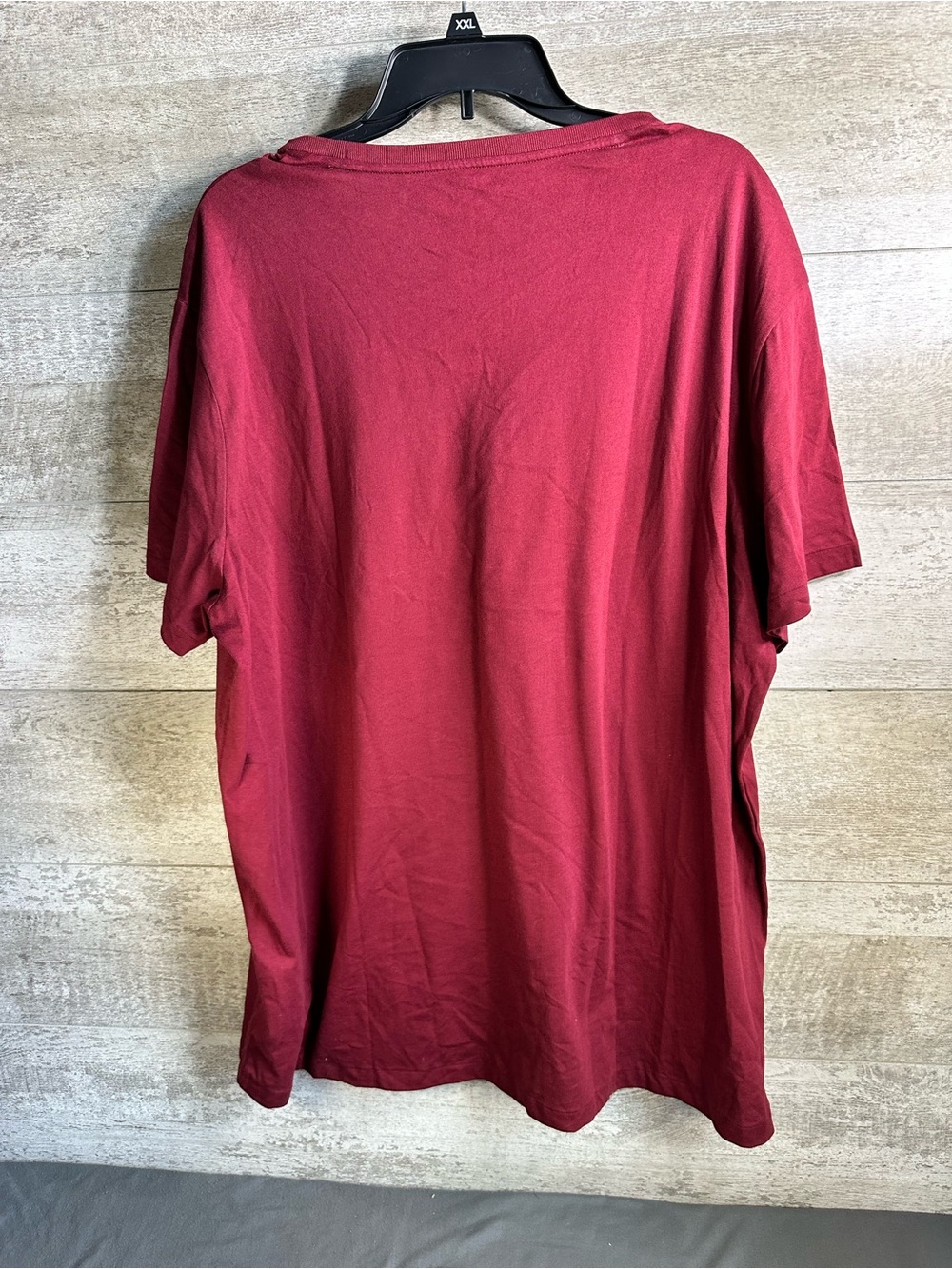 NWT Polo Ralph Lauren Maroon Crewneck T-Shirt Blue Pony XXL - Picture 7 of 14